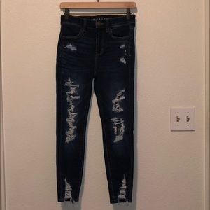American Eagle Destroyed Jeans
